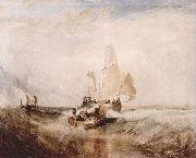 Jetzt fur den Maler, Passagiere gehen an Bord William Turner